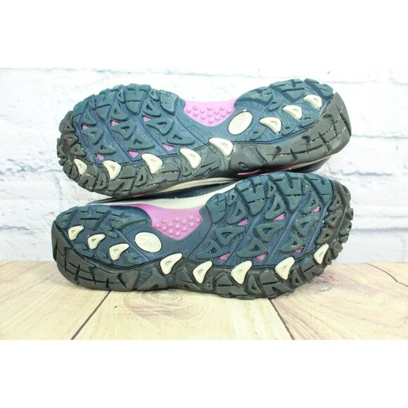 Oboz Sapphire Mid B-Dry Waterproof Insulated Hiking Boots Size 8.5 Blue Brown - Picture 9 of 9